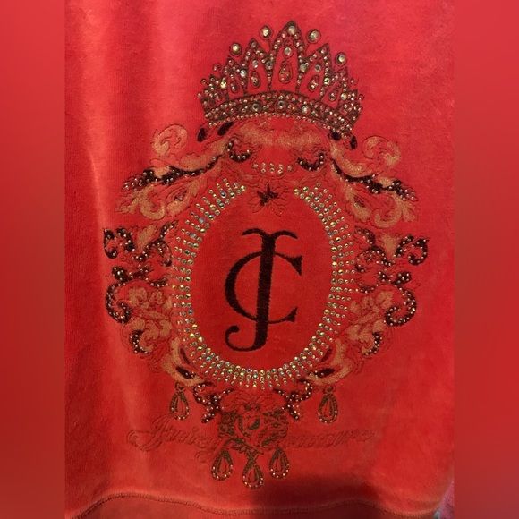 Vintage Juicy Couture Pink Hoodie - Picture 5 of 7